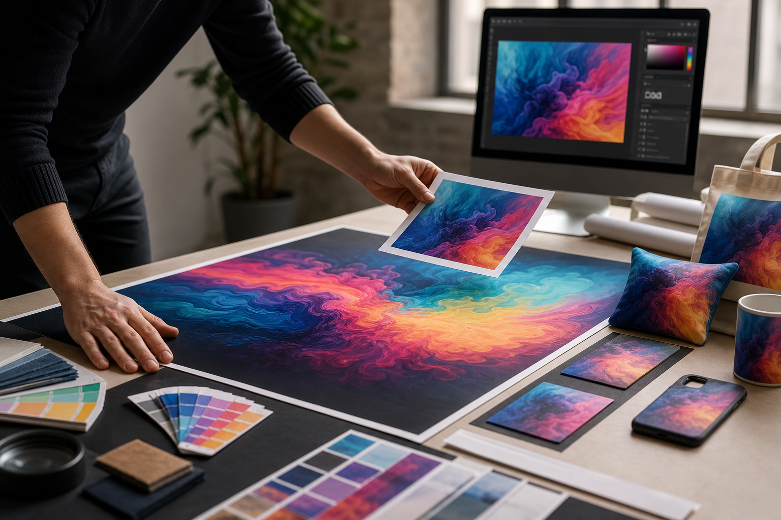 Artwork mockup workflow: ensuring scale, colour and surface readiness