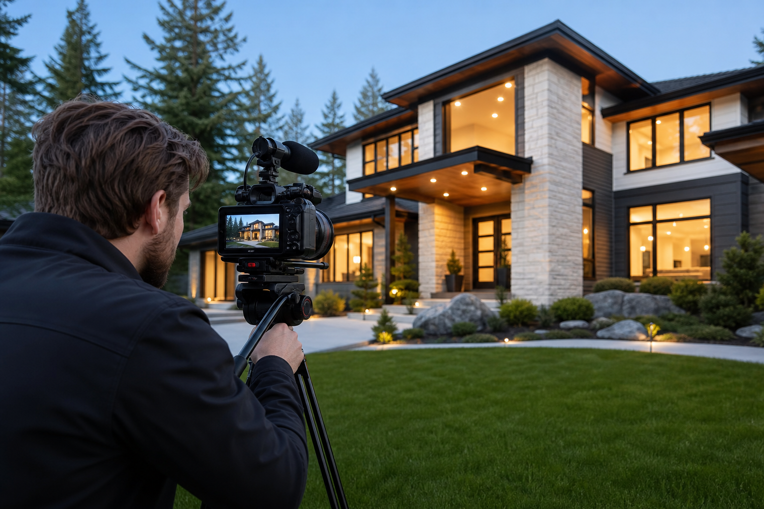 How can builders market a new build with video?