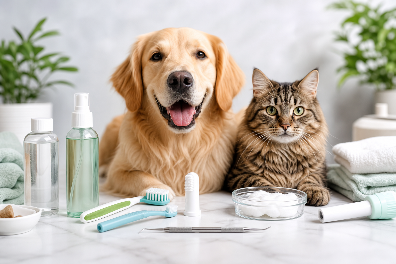 Comparatif des produits d’élimination du tartre pour chiens et chats