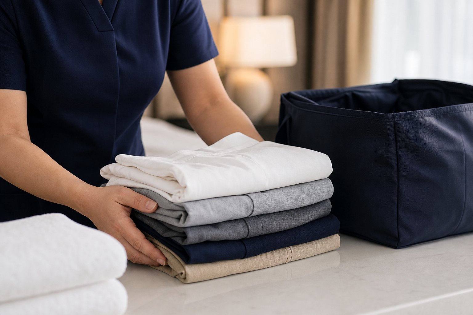 Wash-and-fold and bag service: pay for time back — hotel laundry for extended stays