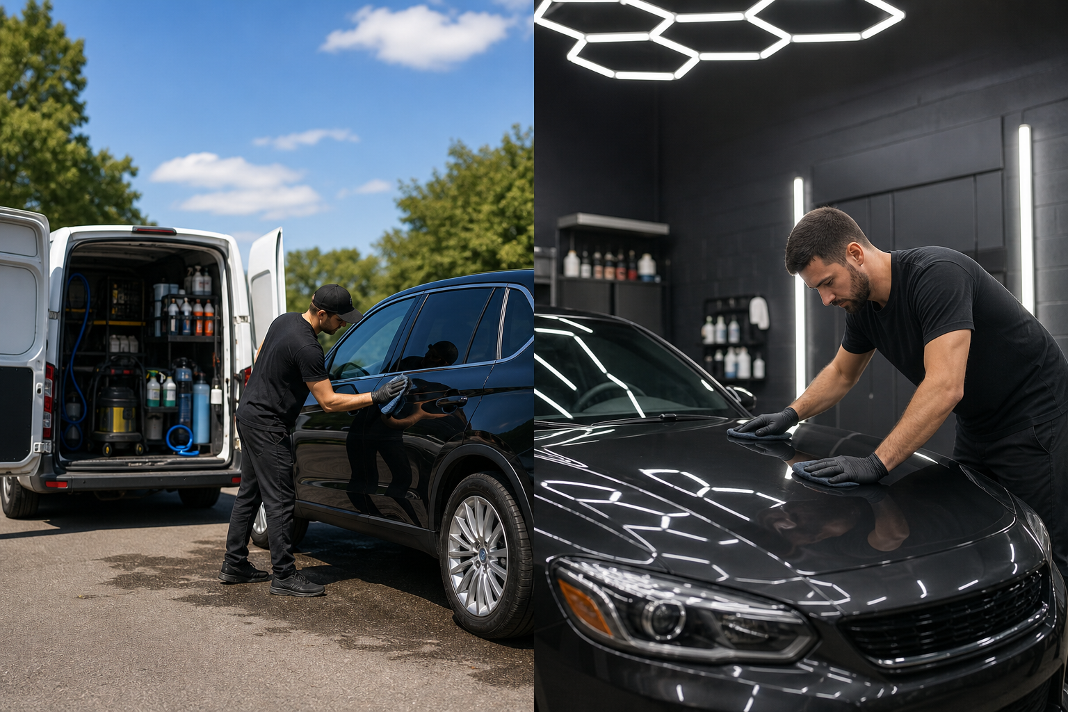 Mobile versus in-shop clay service in the GTA: what to choose — clay bar treatment benefits