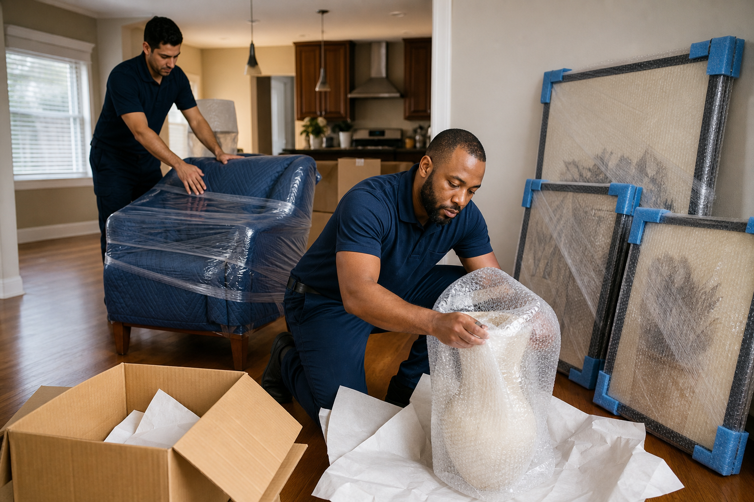 Last-minute protections for fragile, heavy and high-value items — same-day movers checklist