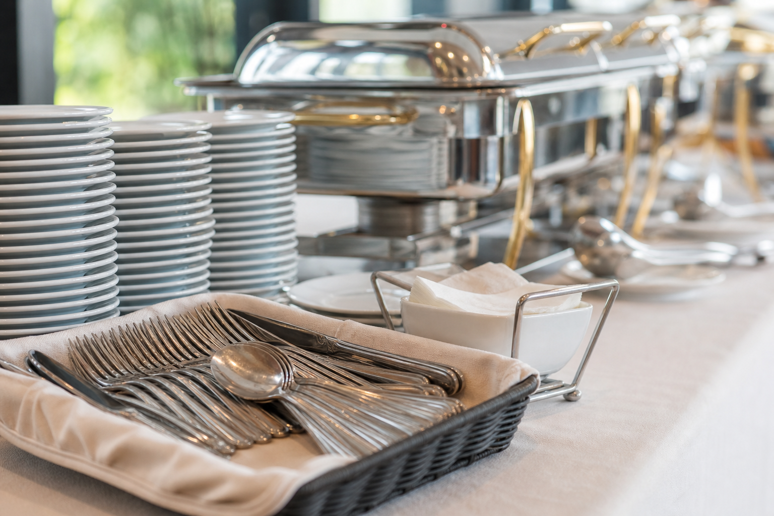 Organiser checklist: set up a polite and efficient buffet — buffet catering etiquette