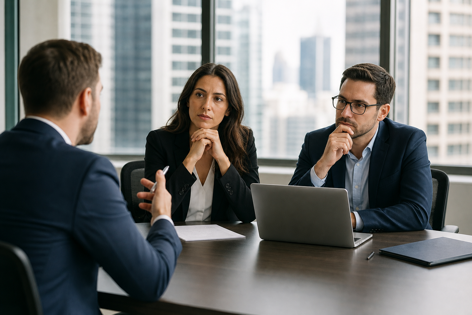 7. Short interview script and red-flag answers — business development services real estate