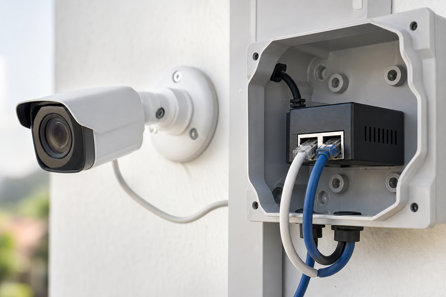 Power and networking basics: PoE and ePoE — IP cameras explained