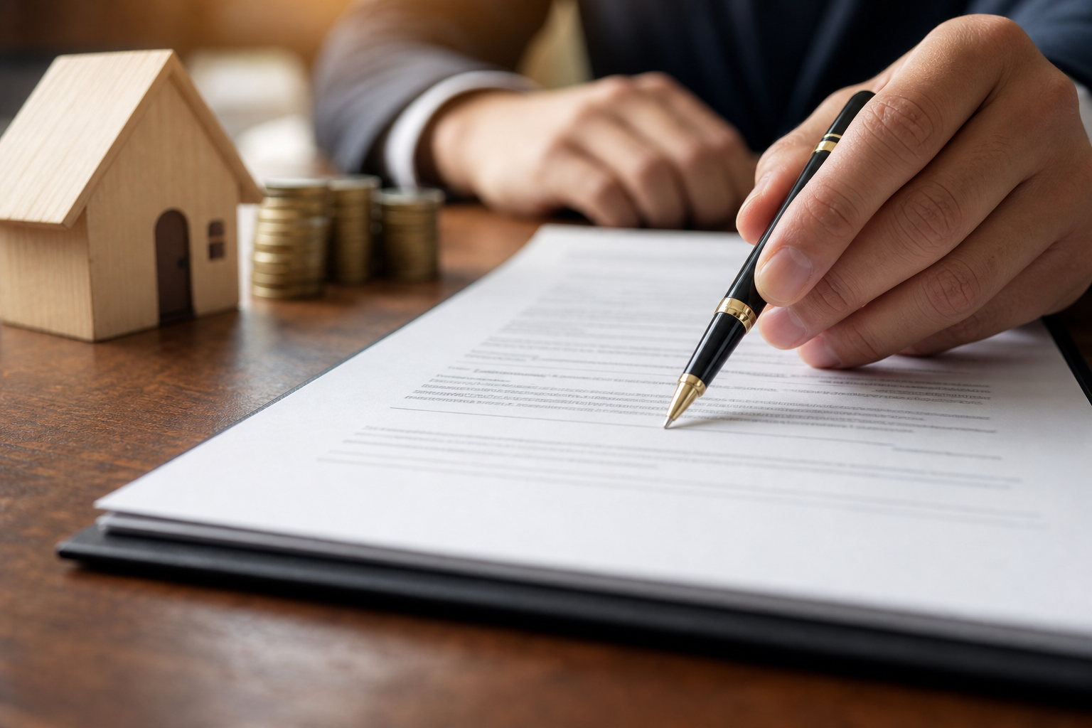 Step 3: Read the contract, deposits and assignment rules — estate homes market