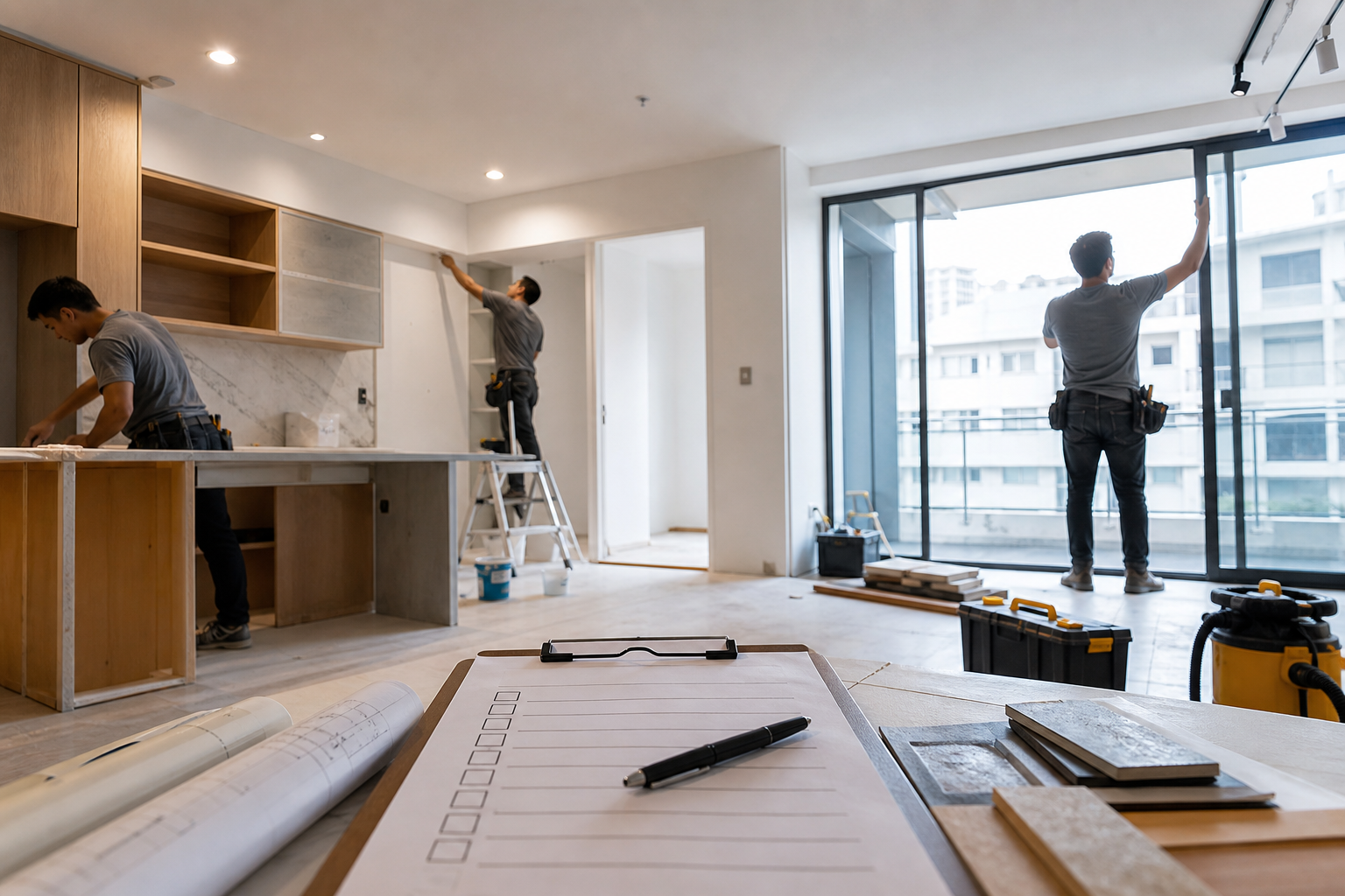 Full unit turnover services decision checklist