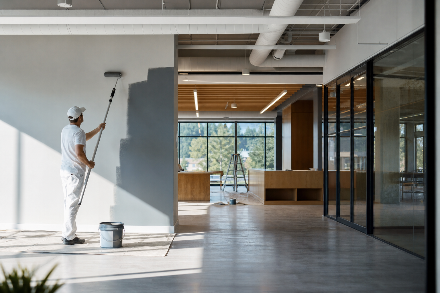 Compare tenant improvement painting Victoria BC contractors