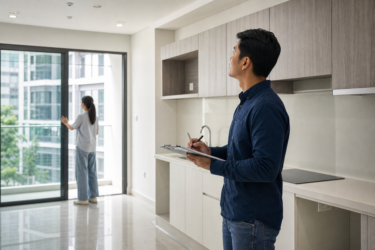 Quality control, inspection checklist and move-in acceptance — full unit turnover services