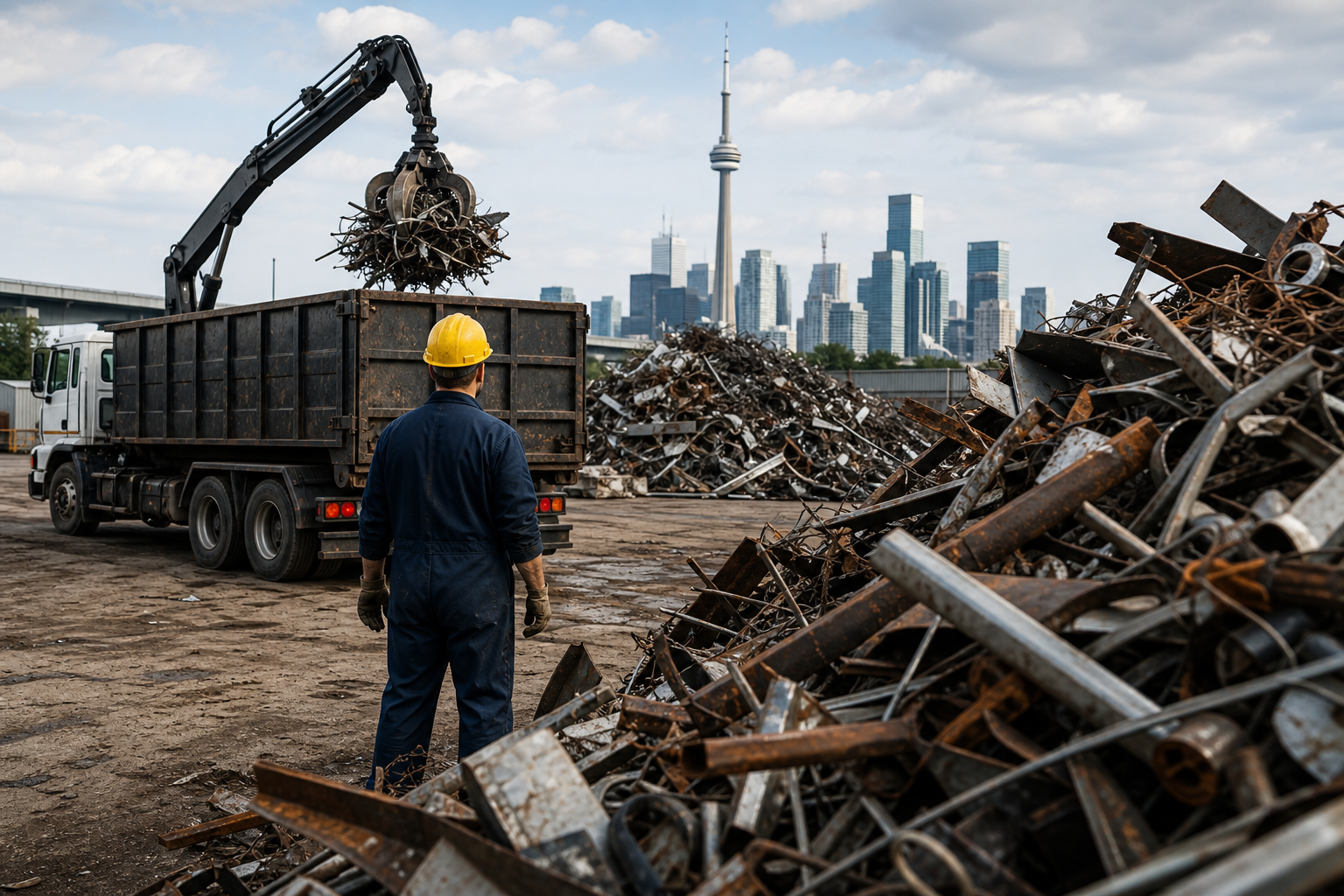 Scrap metal removal service GTA comparison: Quick Scrap Metal vs others