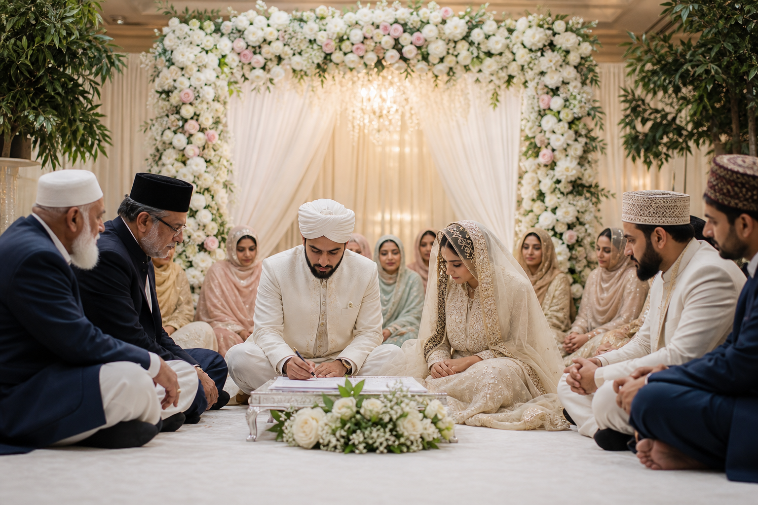 7-step Nikkah ceremony checklist to make the day run smoothly