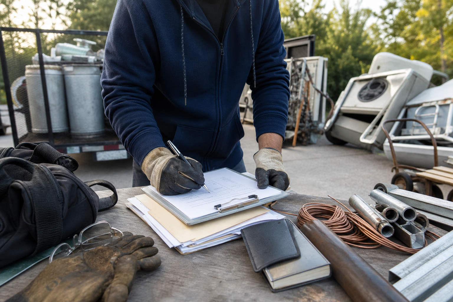 Preparing items and required documents: what to bring for drop-off or pickup — scrap metal removal service GTA