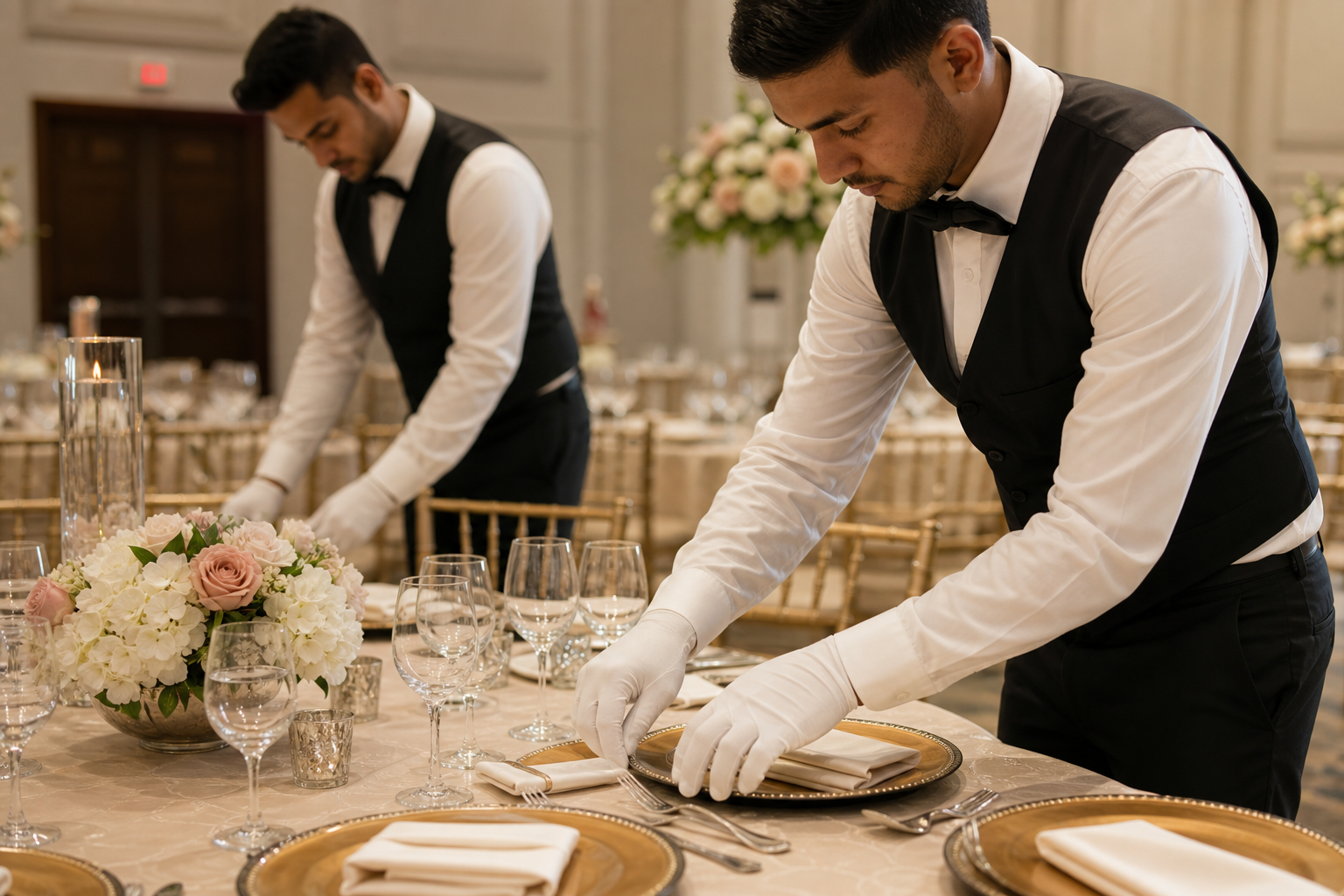 Service model, staffing, and what staffing promises should look like — south asian wedding catering