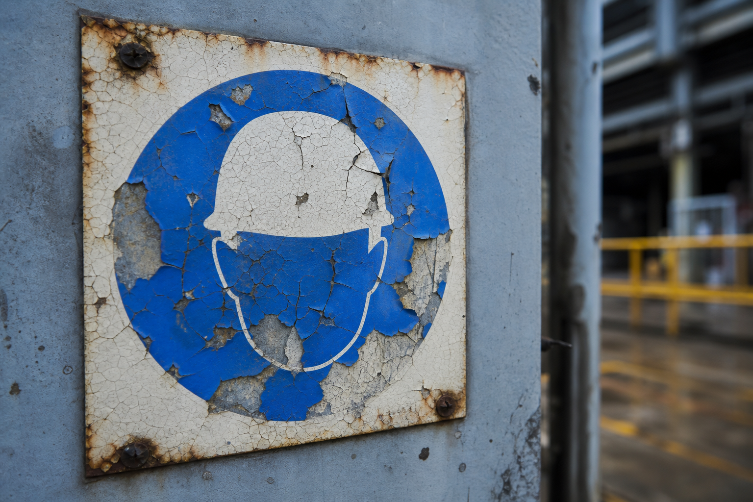 Material and durability mistakes that shorten service life — mandatory safety signs