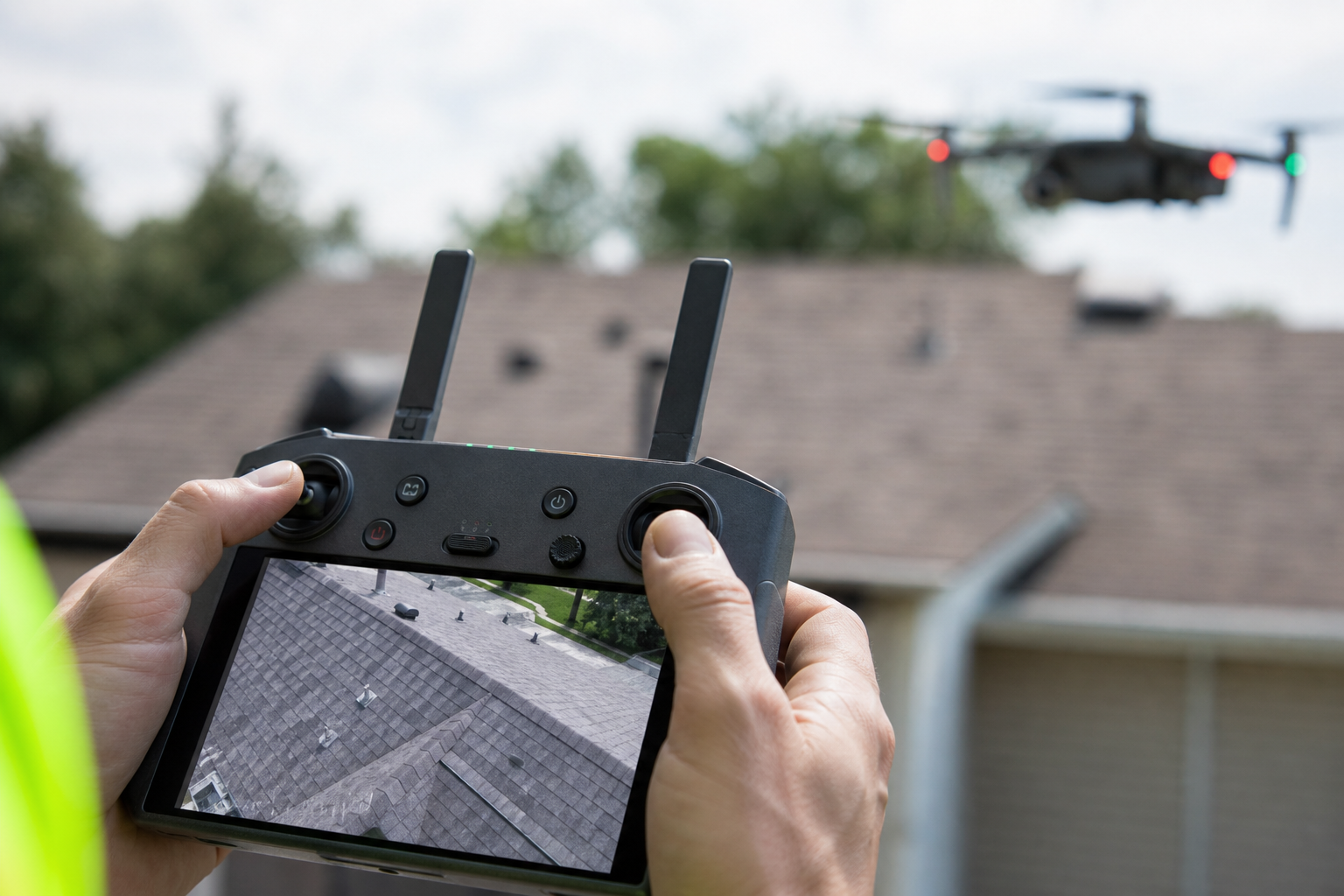 Step 3: When to add a drone roof inspection or infrared thermal imaging — property inspection Calgary