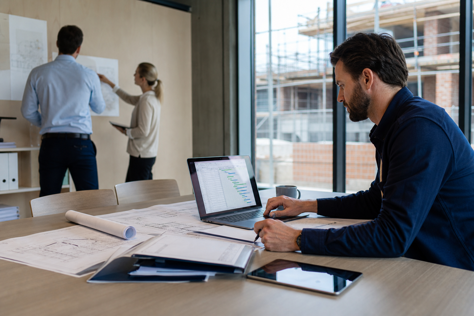 Documentation and software to demand for traceability and progress reporting — project management for builders