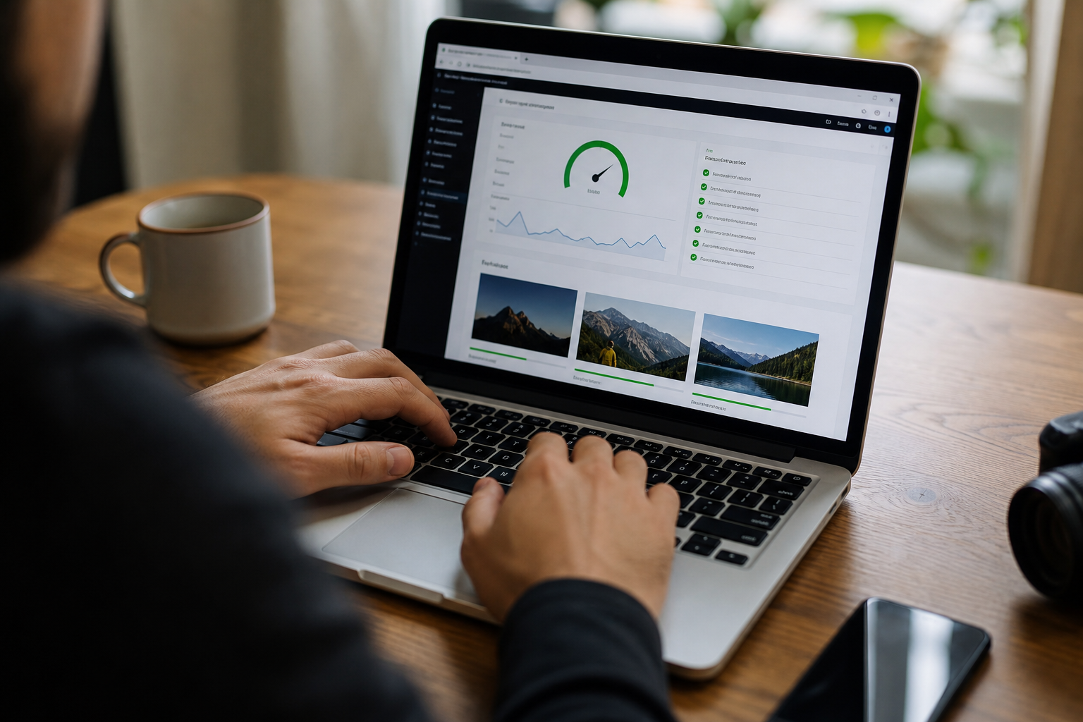 4. Keep performance tuned: caching, images, and Core Web Vitals — WordPress website maintenance tips