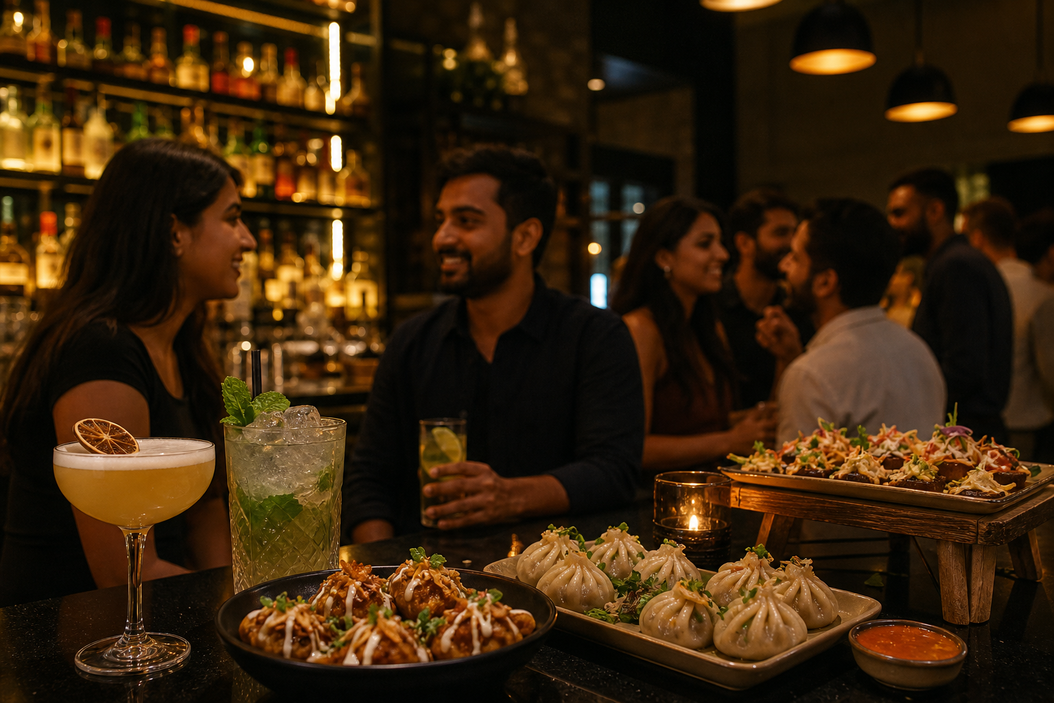 Local notes: Happy Hour, Hamilton late-night bar and catering context — beer cocktails mocktails pairing