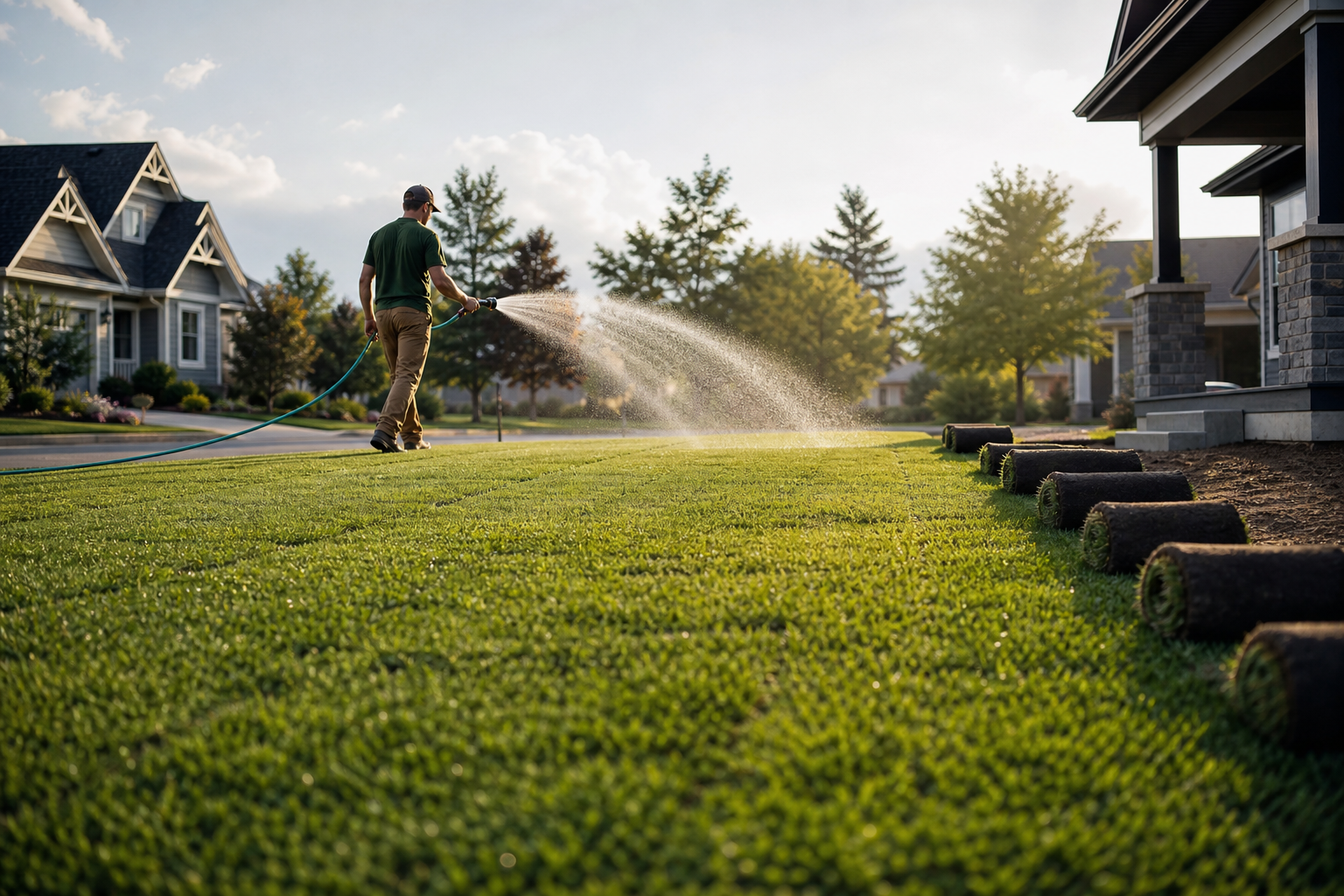 Post-install care and a realistic establishment timeline — best time for sod installation in ontario