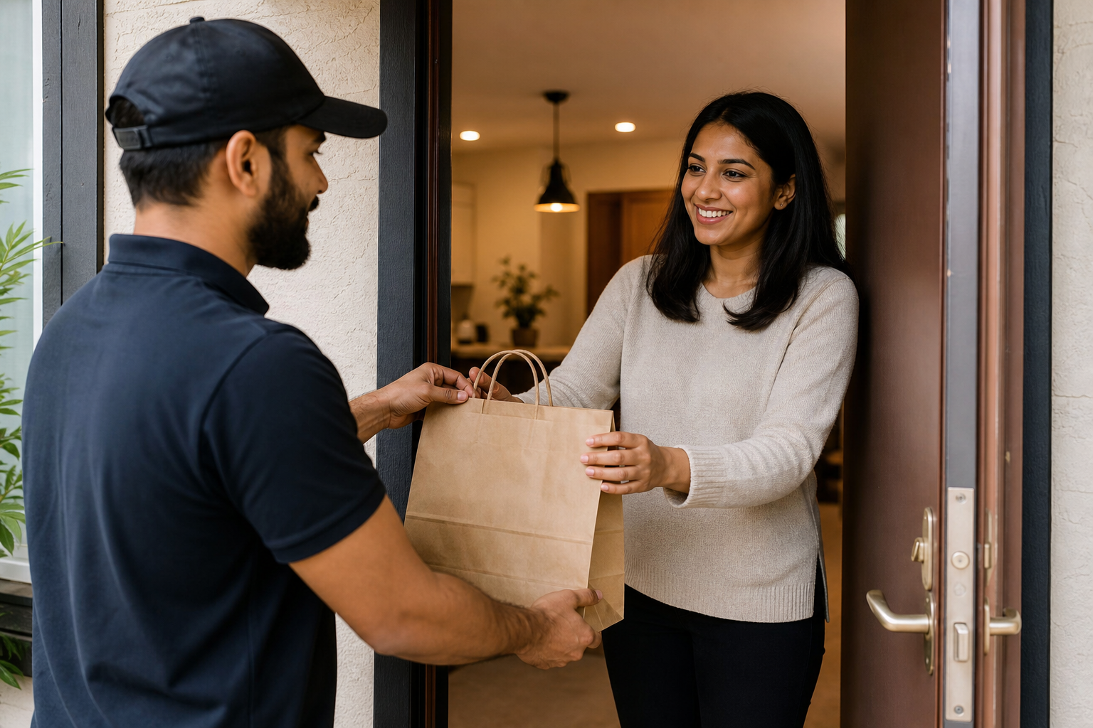 Ordering, delivery and rewards: confirm channels and value — Indian restaurant Edmonton