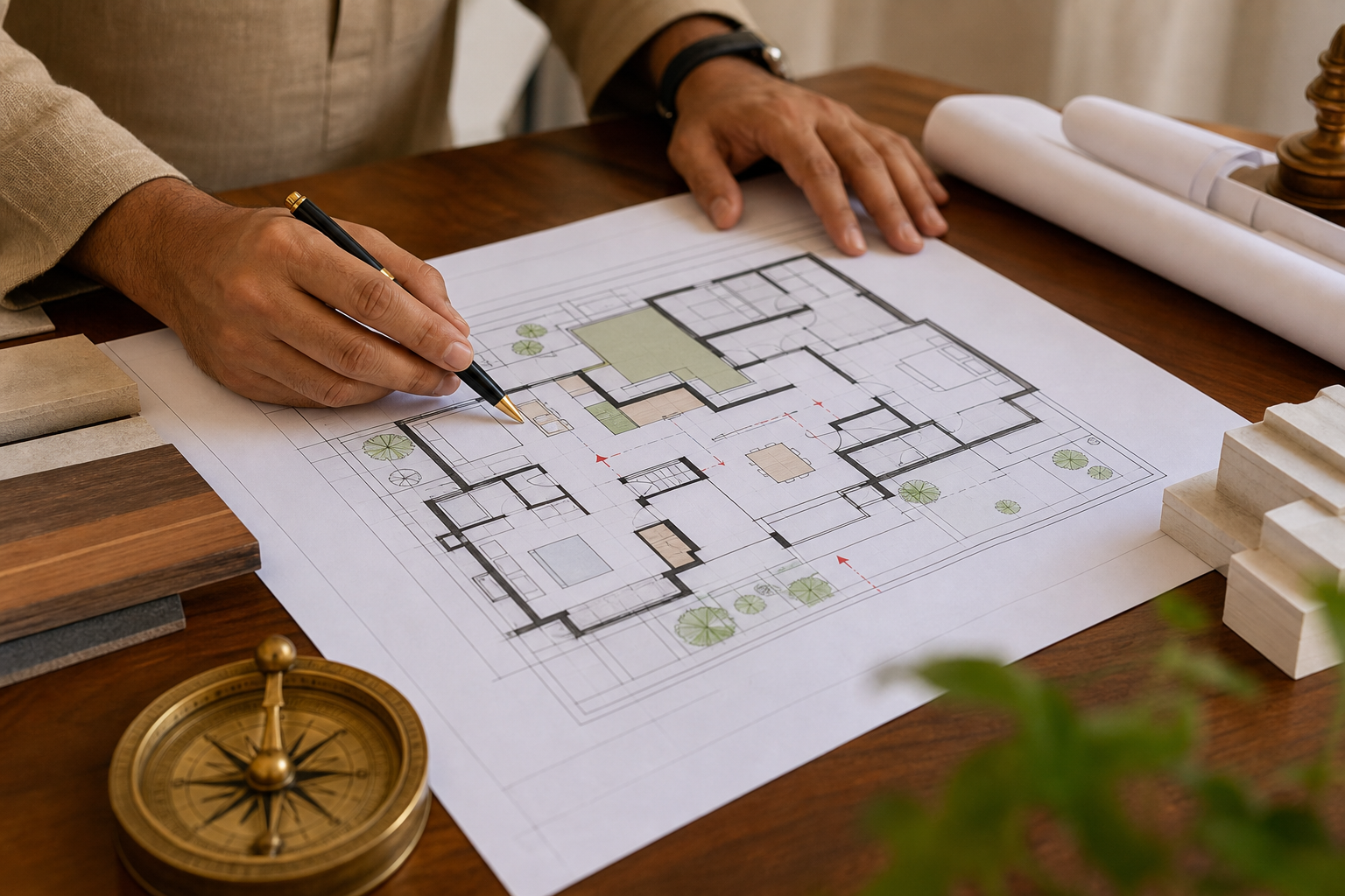 3. Room zoning and floor plan layout — framing and design sign-off — vaastu for new construction checklist