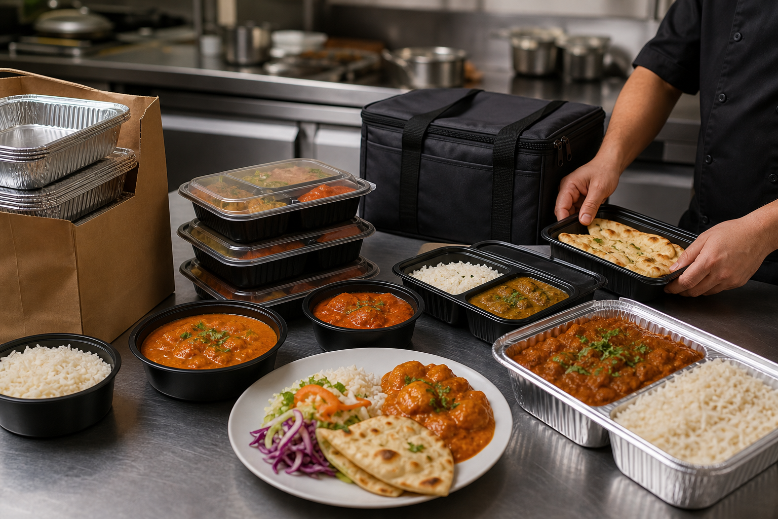 How dine-in, takeout, delivery, and catering differ — Indian food Edmonton
