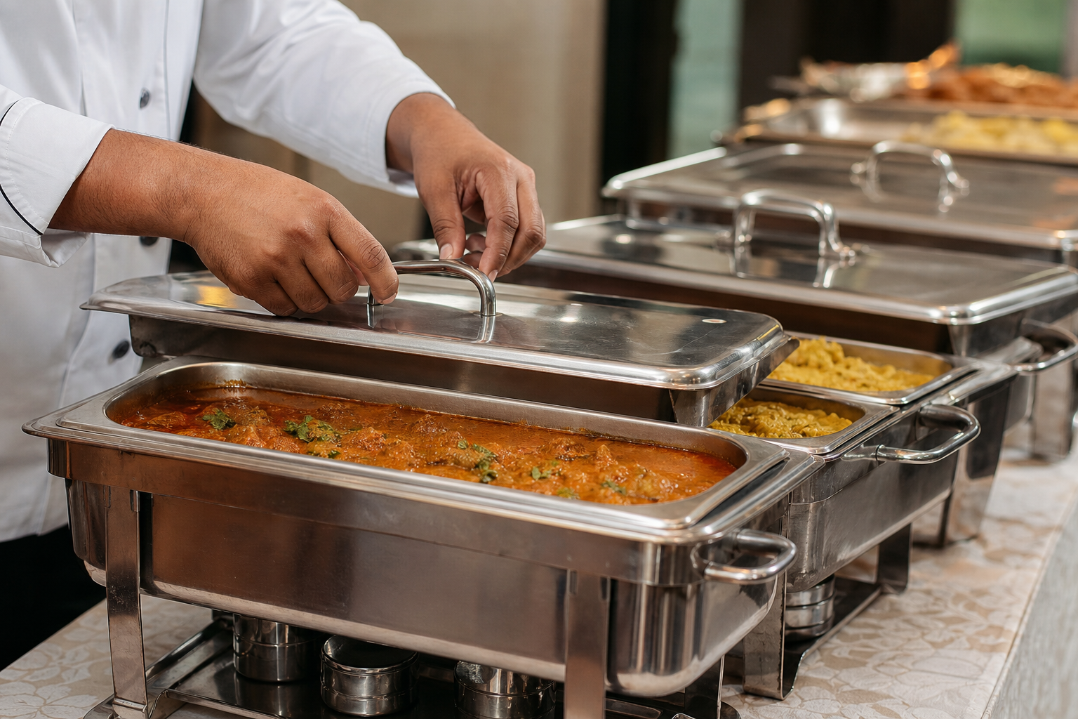 4. Plan hot holding, timing, and realistic GTA setup buffers — buffet catering planning tips