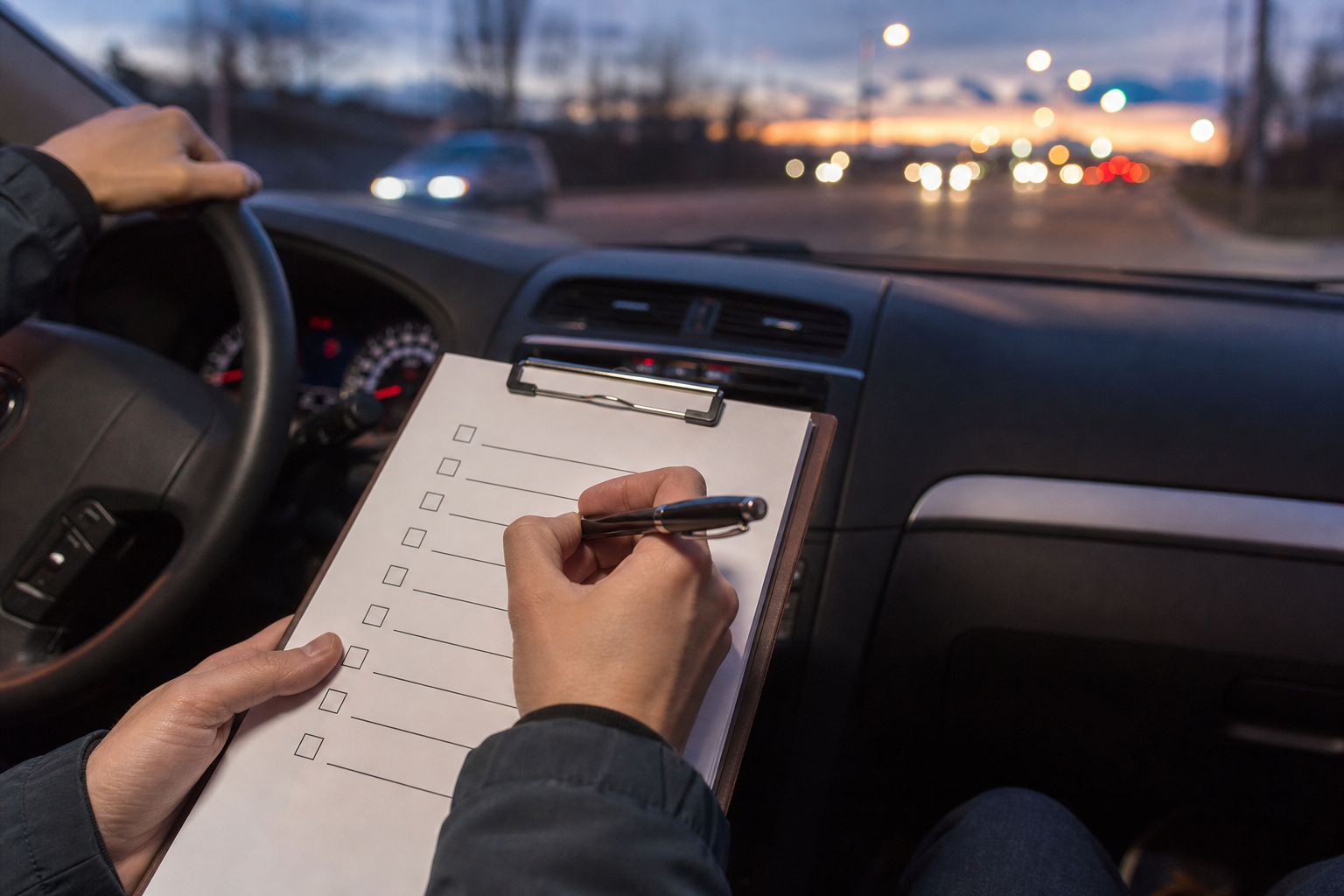 Six decision criteria when choosing evening driving lessons — evening driving lessons