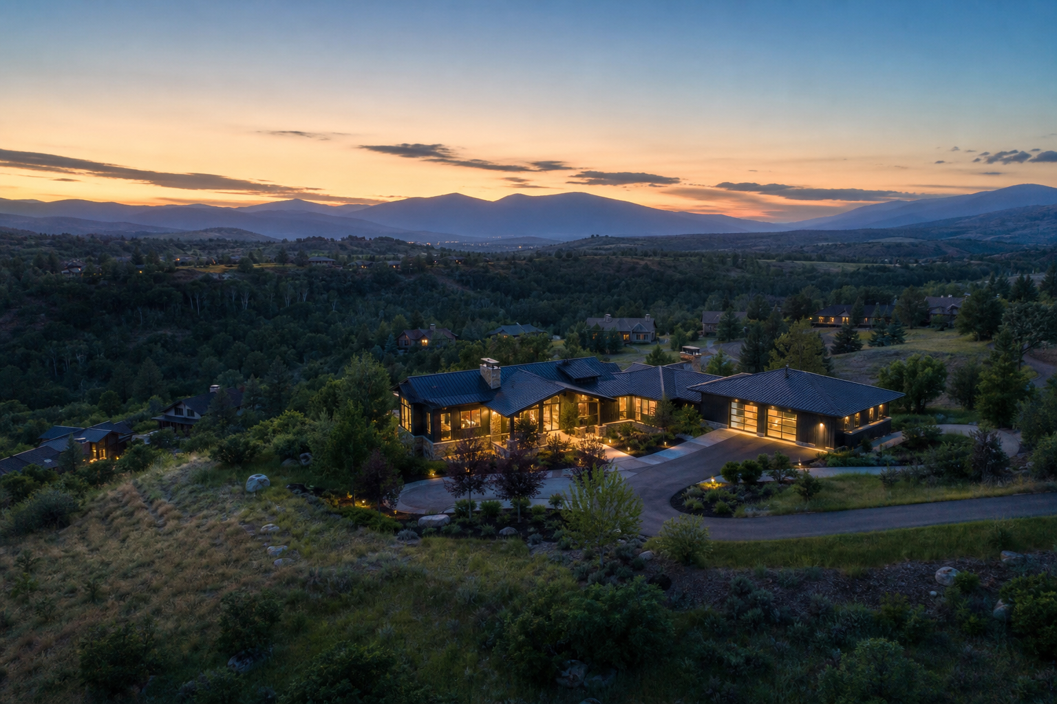 Twilight exteriors and drone notes — real estate photography lighting