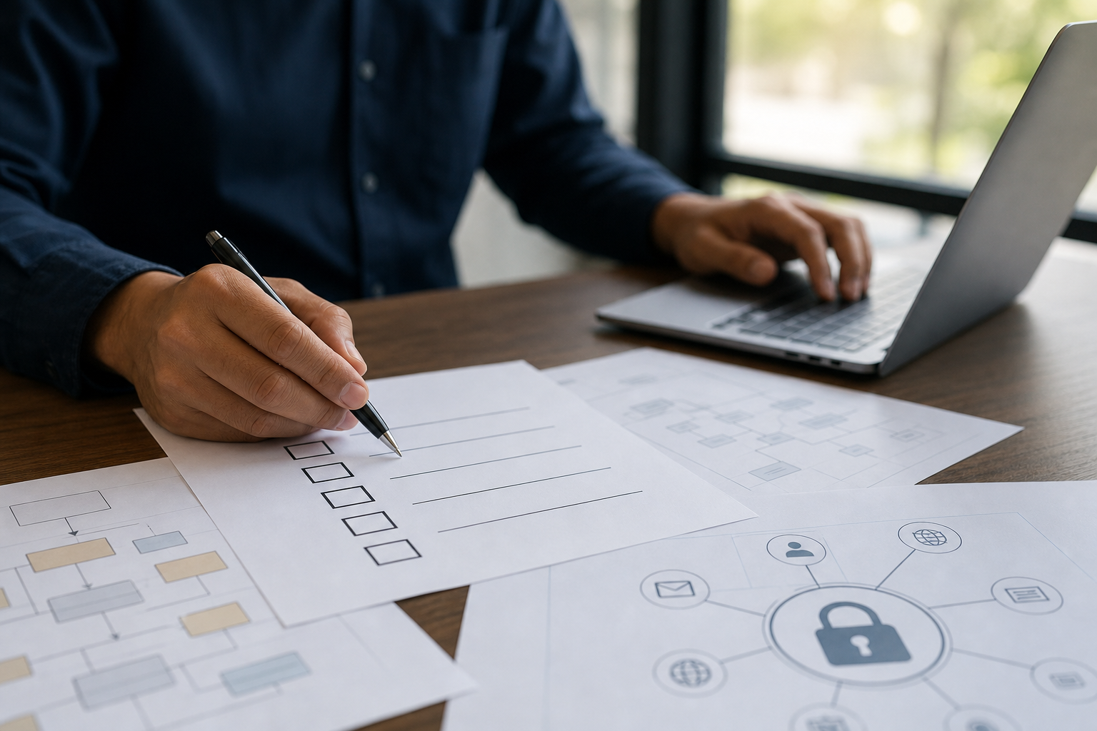 4. Set technical, performance, and security requirements — small business website planning
