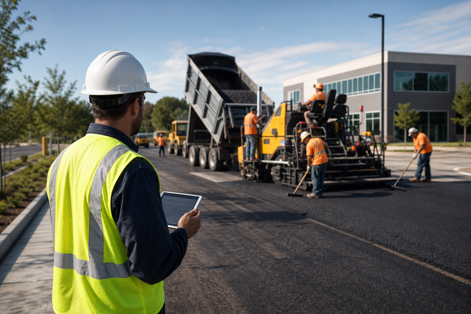 What Affects Your Parking Lot Paving Timeline and Who Controls It?