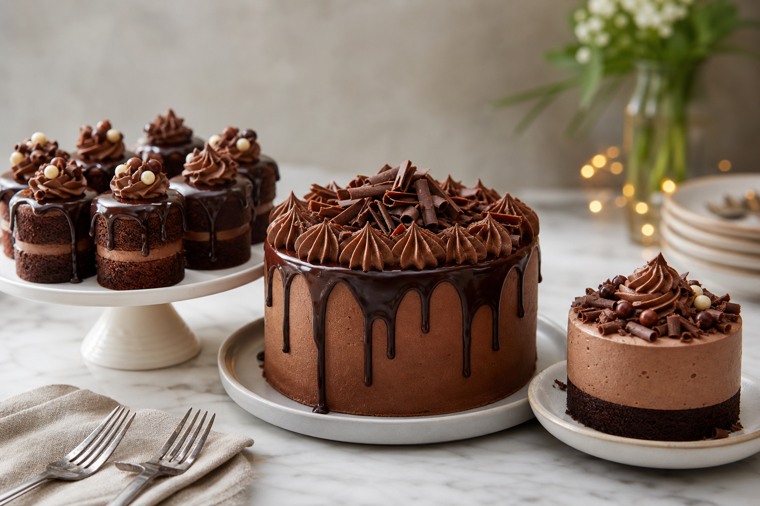 Birthday dessert cake trends compared: mini, chocolate and single-serve