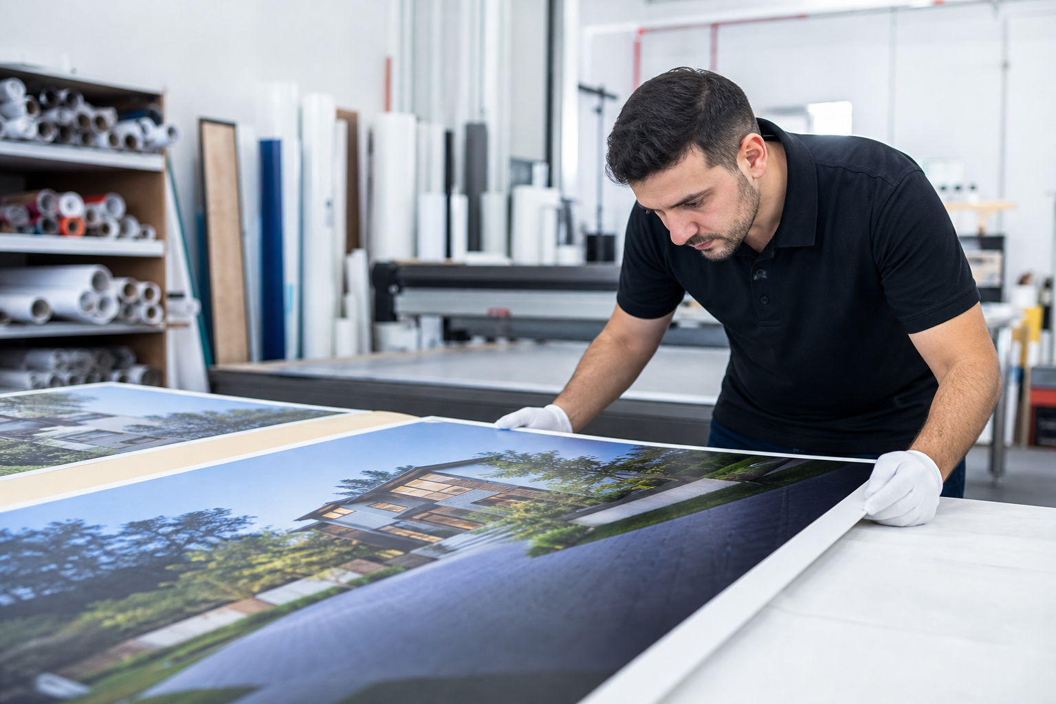 Step 4: Inspect finished work at pickup and acceptance criteria — printing services Mississauga