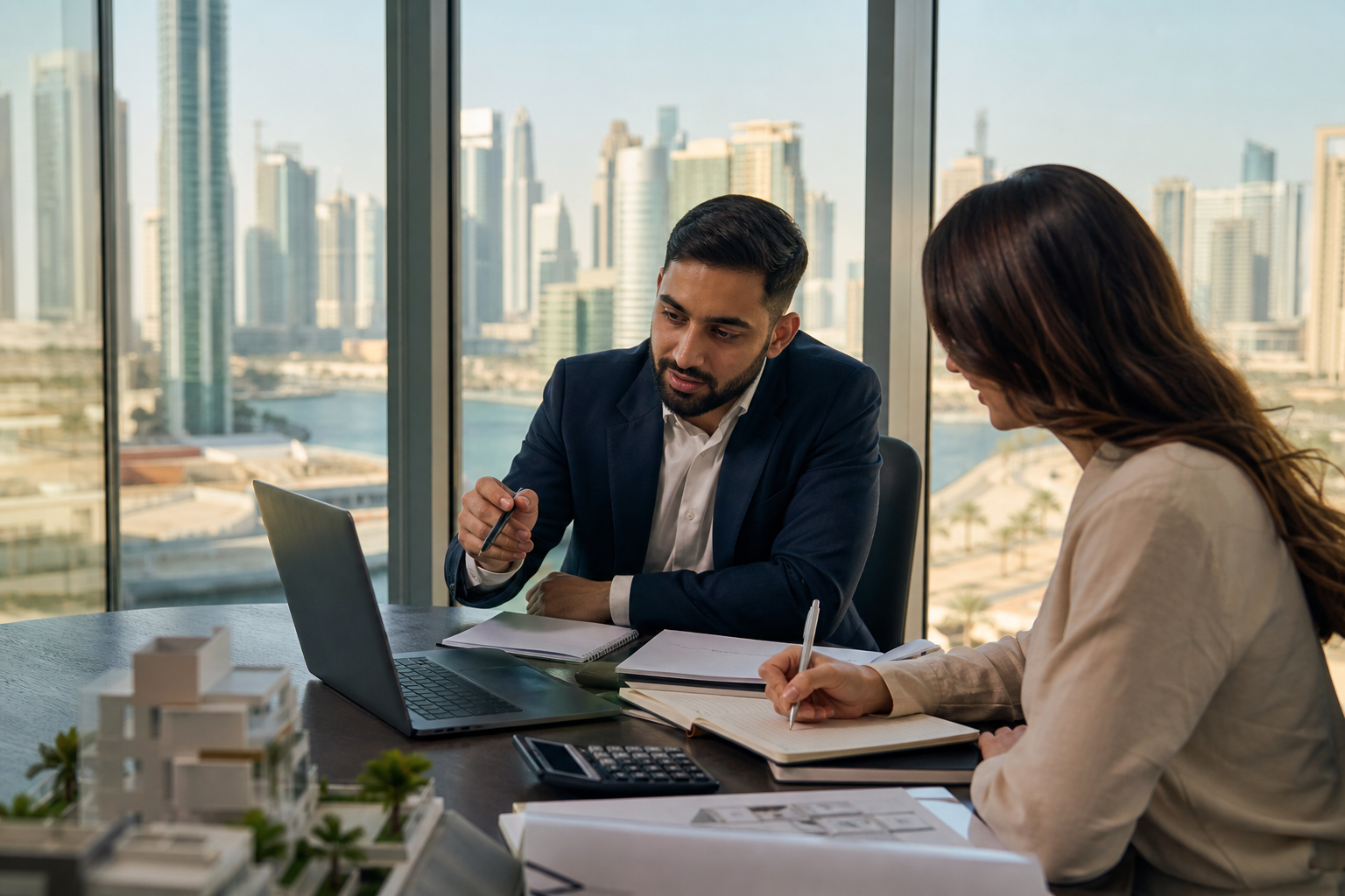 Step-by-step worked example and safety limits to stop and re-check — Dubai real estate ROI
