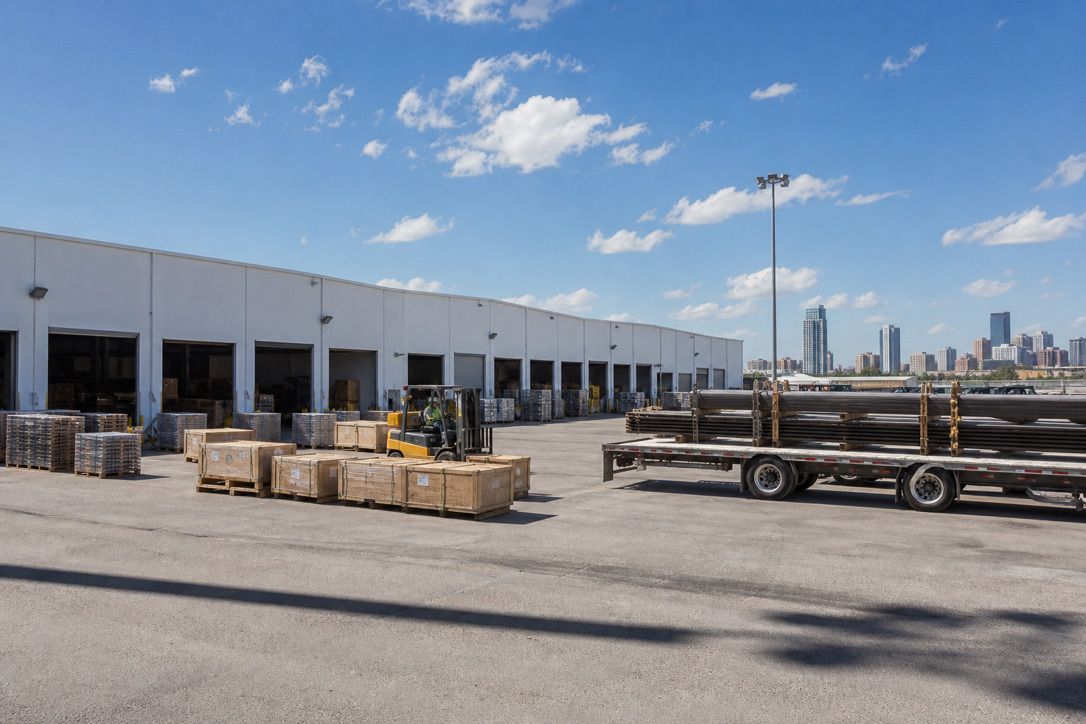 How warehousing and cross-docking in Edmonton can reduce total landed cost — long-haul transportation costs