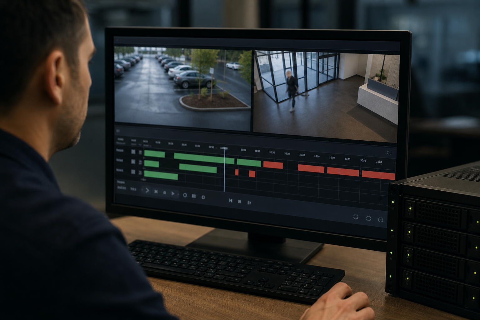 Recording modes: continuous versus event and the storage impact — NVR storage planning