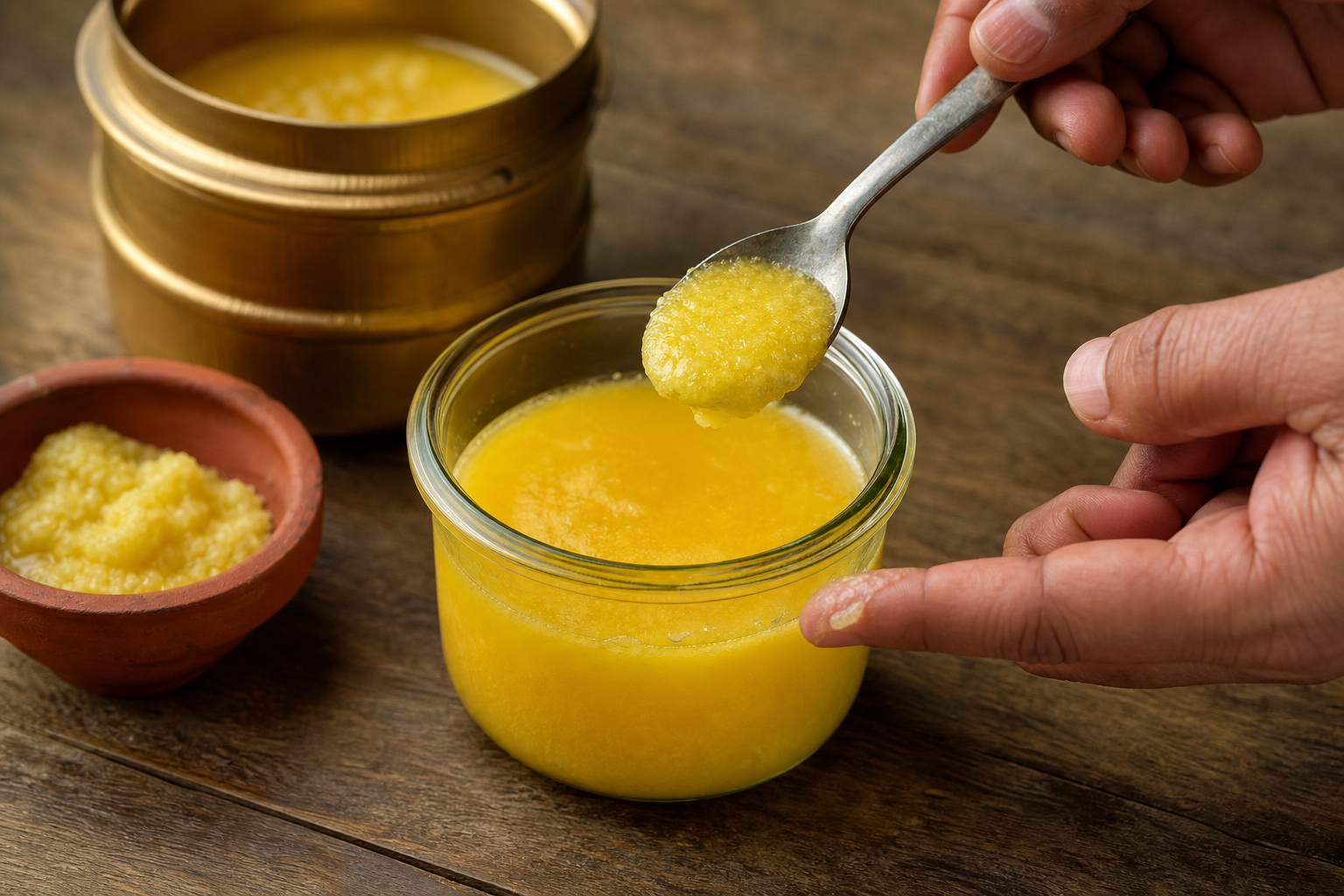 Simple at-home checks if you buy desi ghee to use on kulcha — Desi ghee kulcha