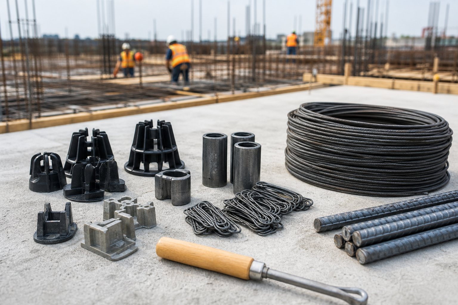 Rebar accessories and consumables quick-buy list — rebar supply guide