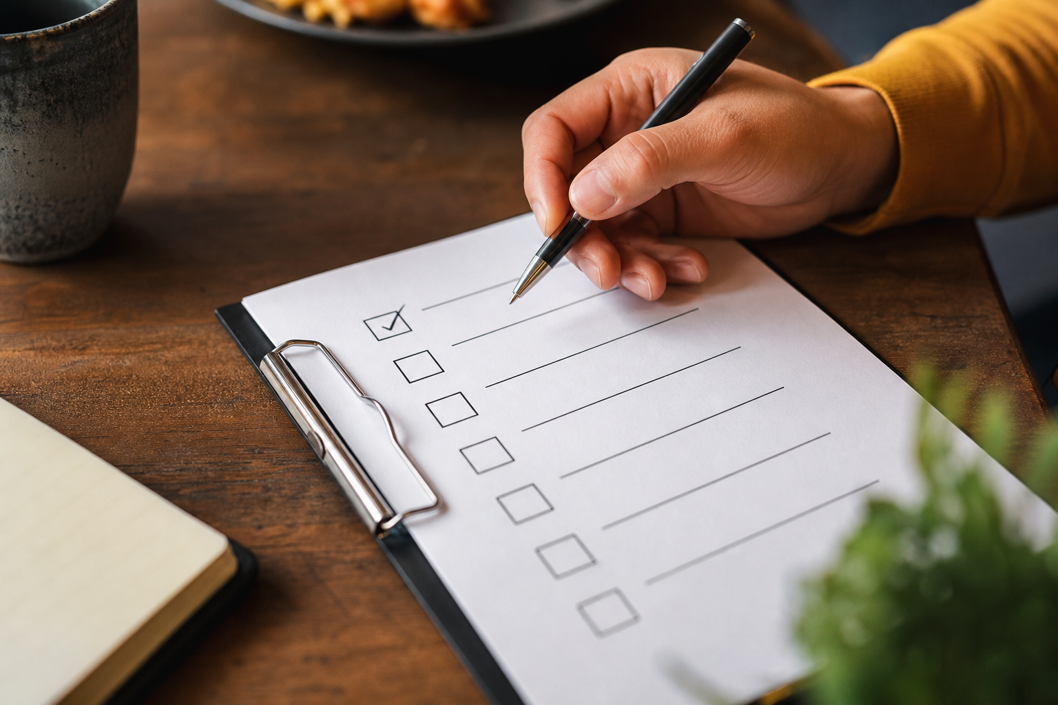 A one-page checklist to choose which special to test first — breakfast specials ideas