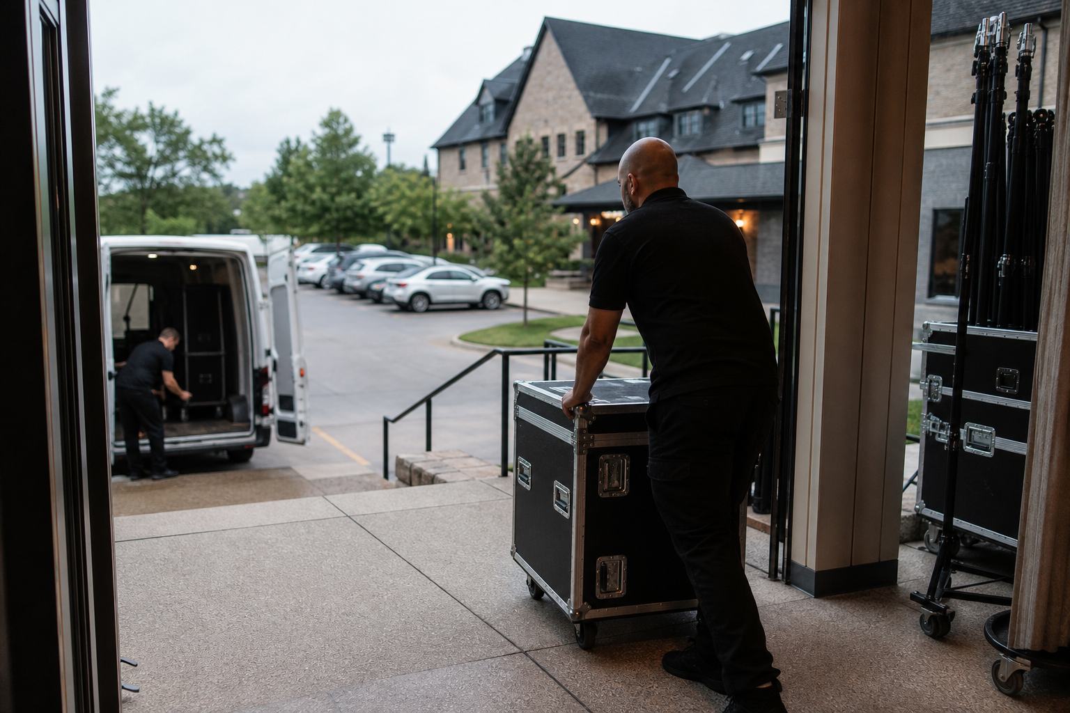 What are the load-in, parking and timeline details for Oakville venues? — oakville wedding dj services