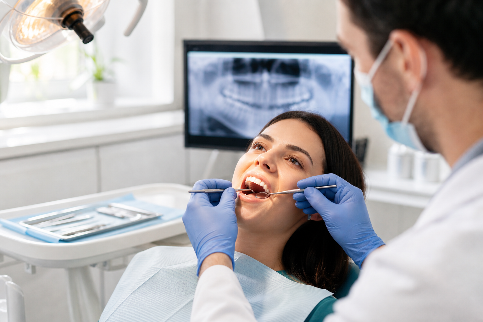 How fillings restore teeth in the dental chair