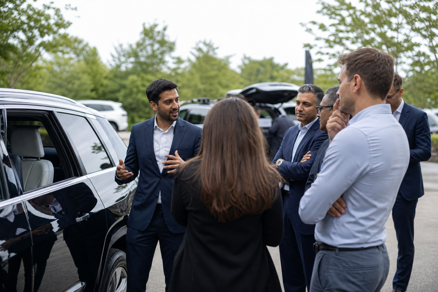 6. Buyer-focused private demo roadshow: tight conversion funnel — corporate product launch ideas