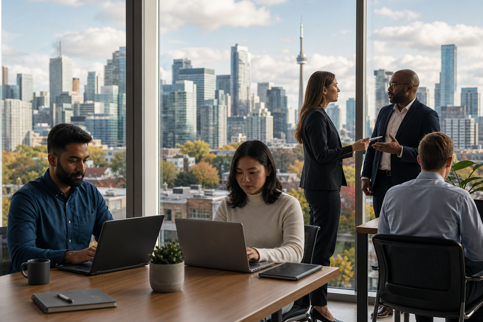 Local and corporate options in Canada — pmp exam prep guide