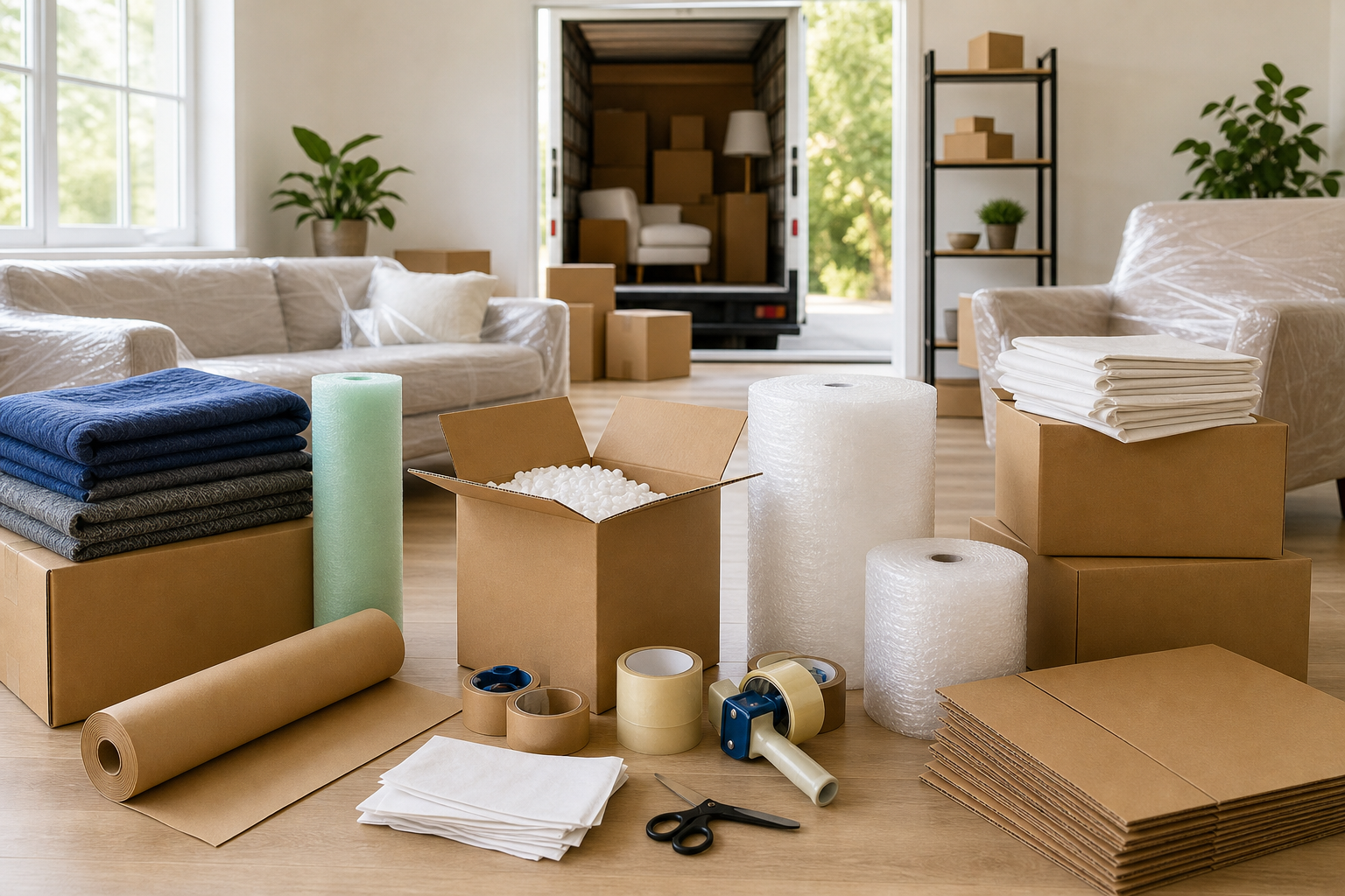 Best packing materials for moving house compared: local vs long-distance