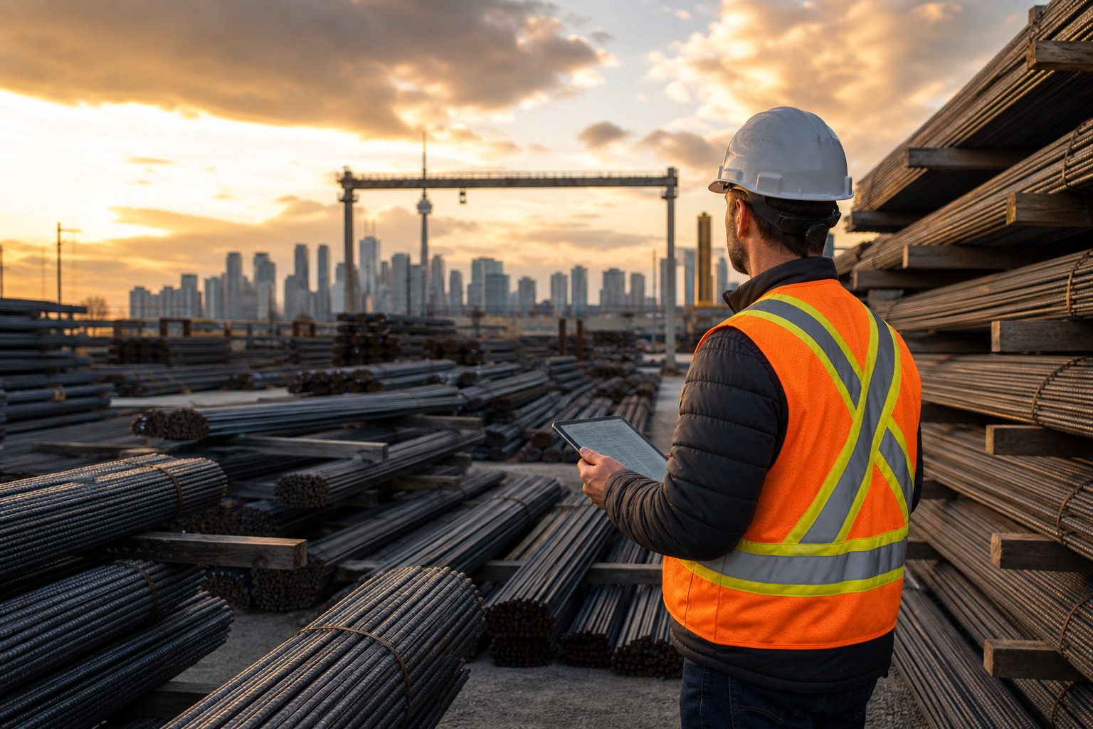 Rebar stock inventory management for Ontario contractors