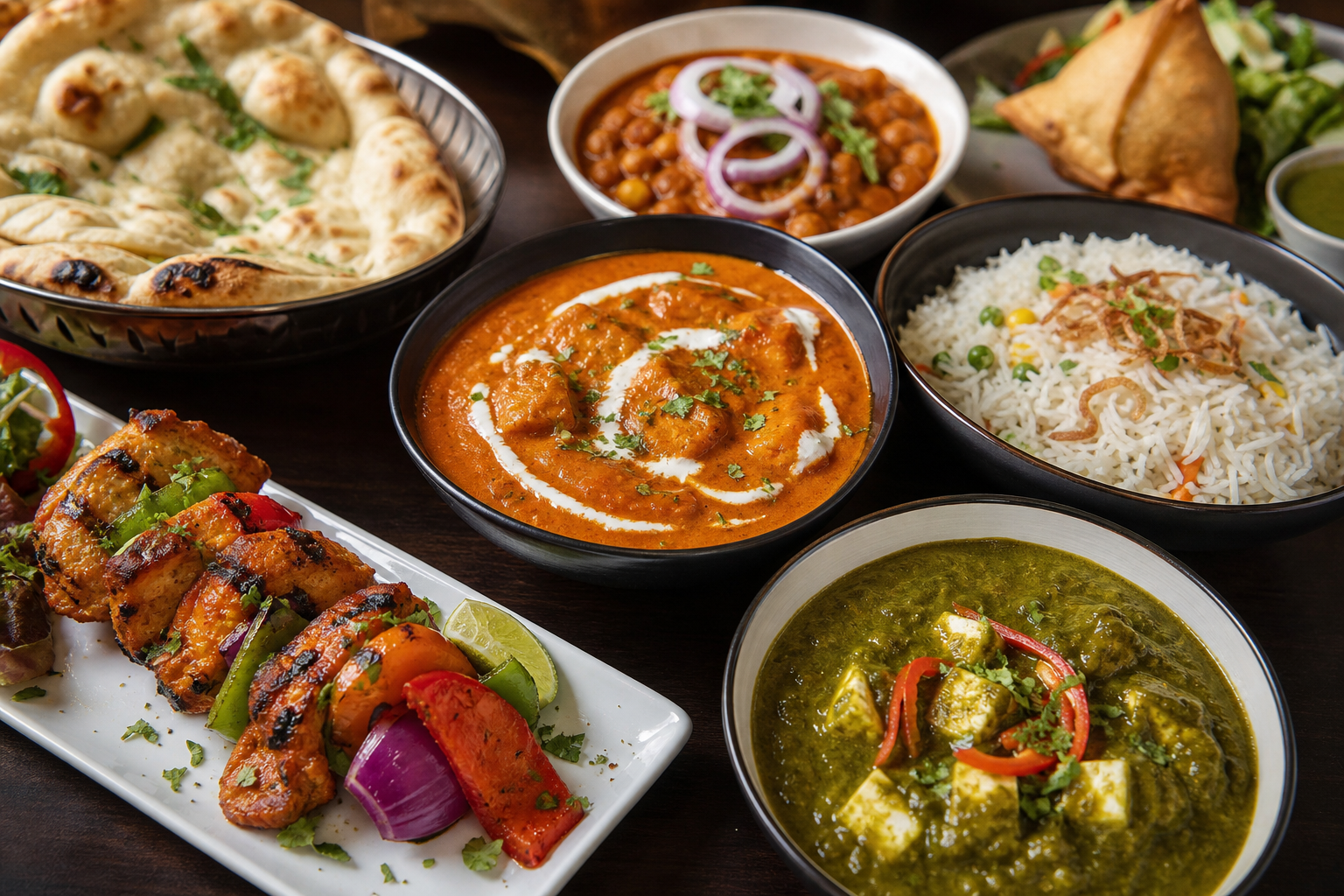 What you'll eat: signature dishes, menu variety and dietary options — Dine-in Indian restaurant Edmonton