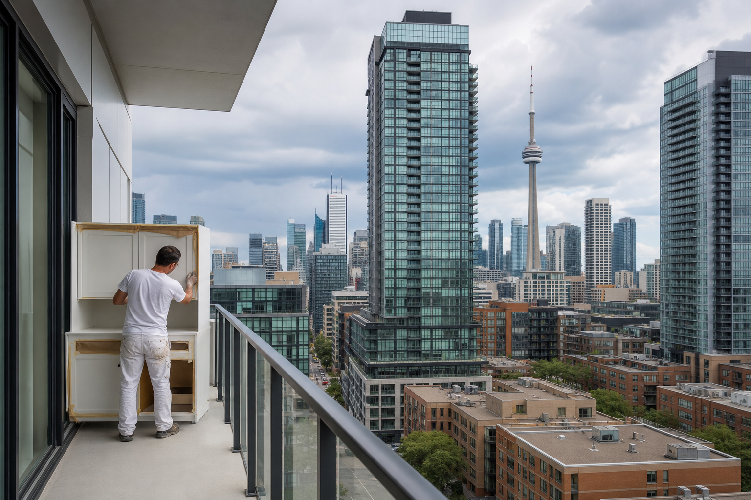 Toronto and GTA specifics: condos, access and odour control — kitchen painting company Toronto guide