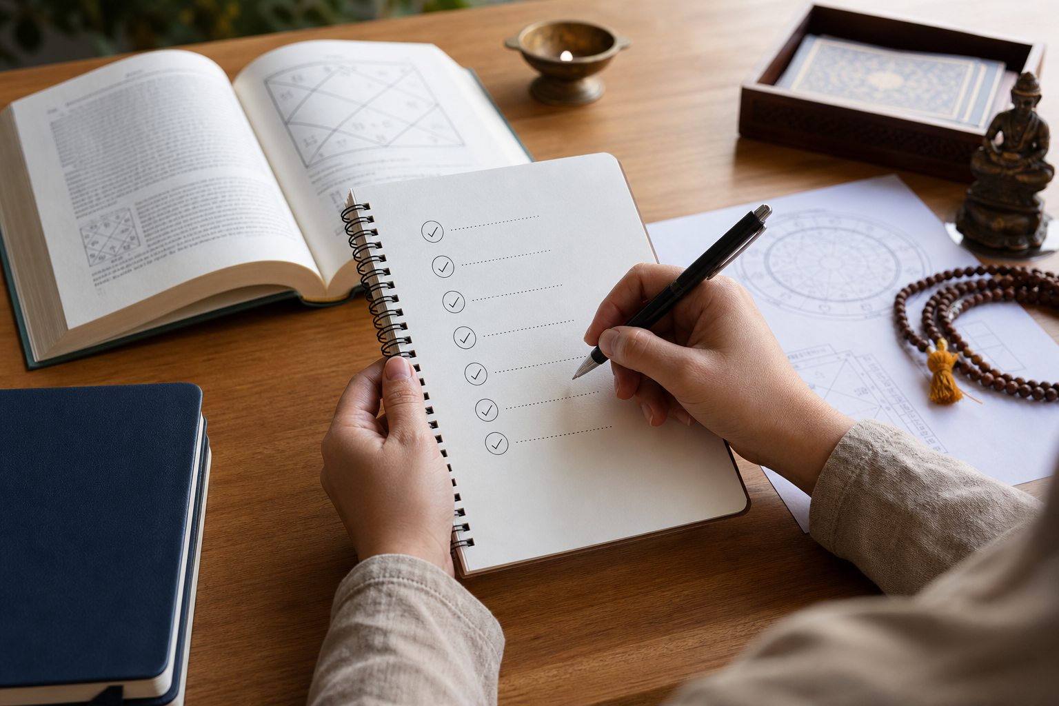 Decision checklist: seven checkpoints to use before you book — Vedic astrologer Canada overview