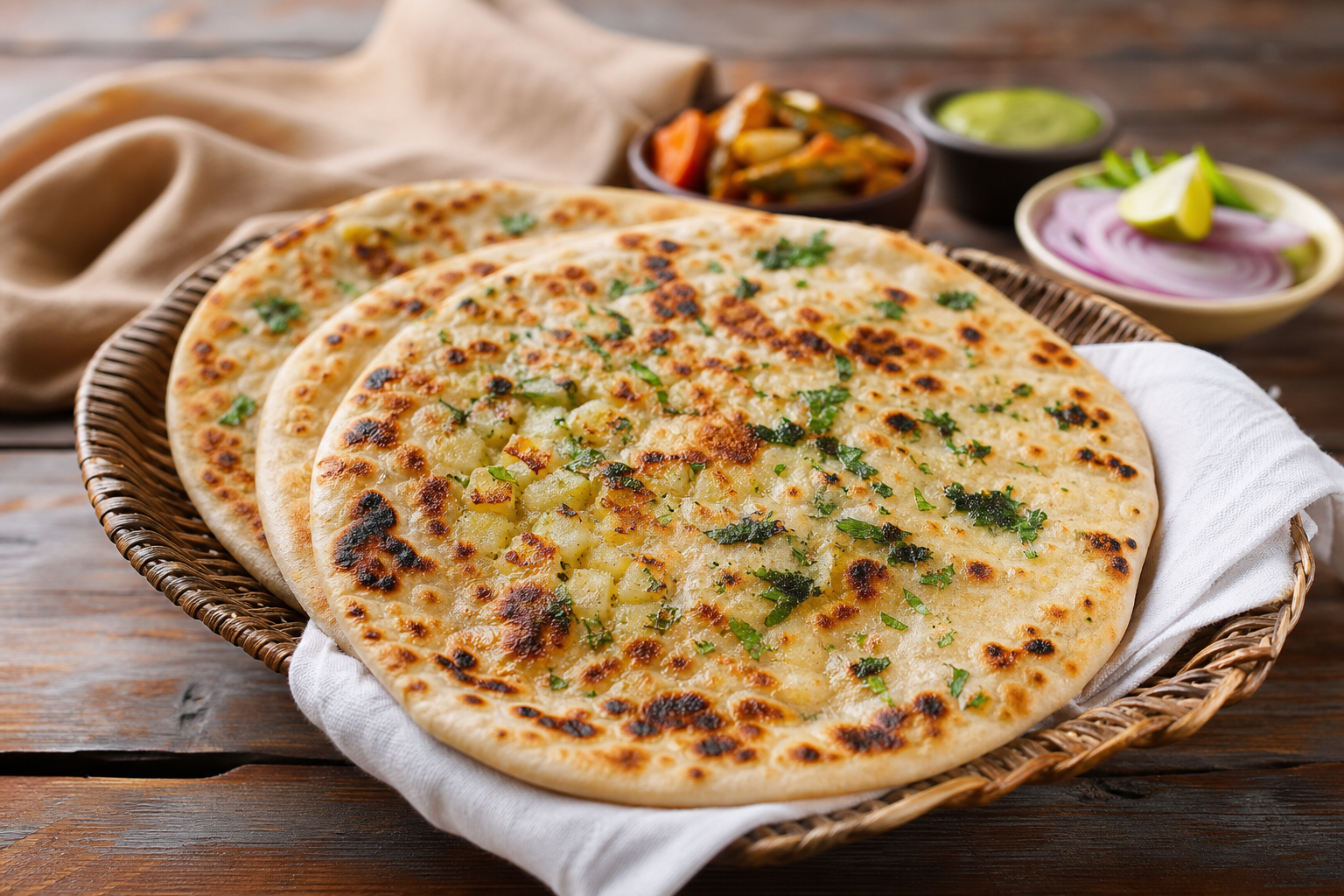 Aloo kulcha: six checks for ordering in Brampton