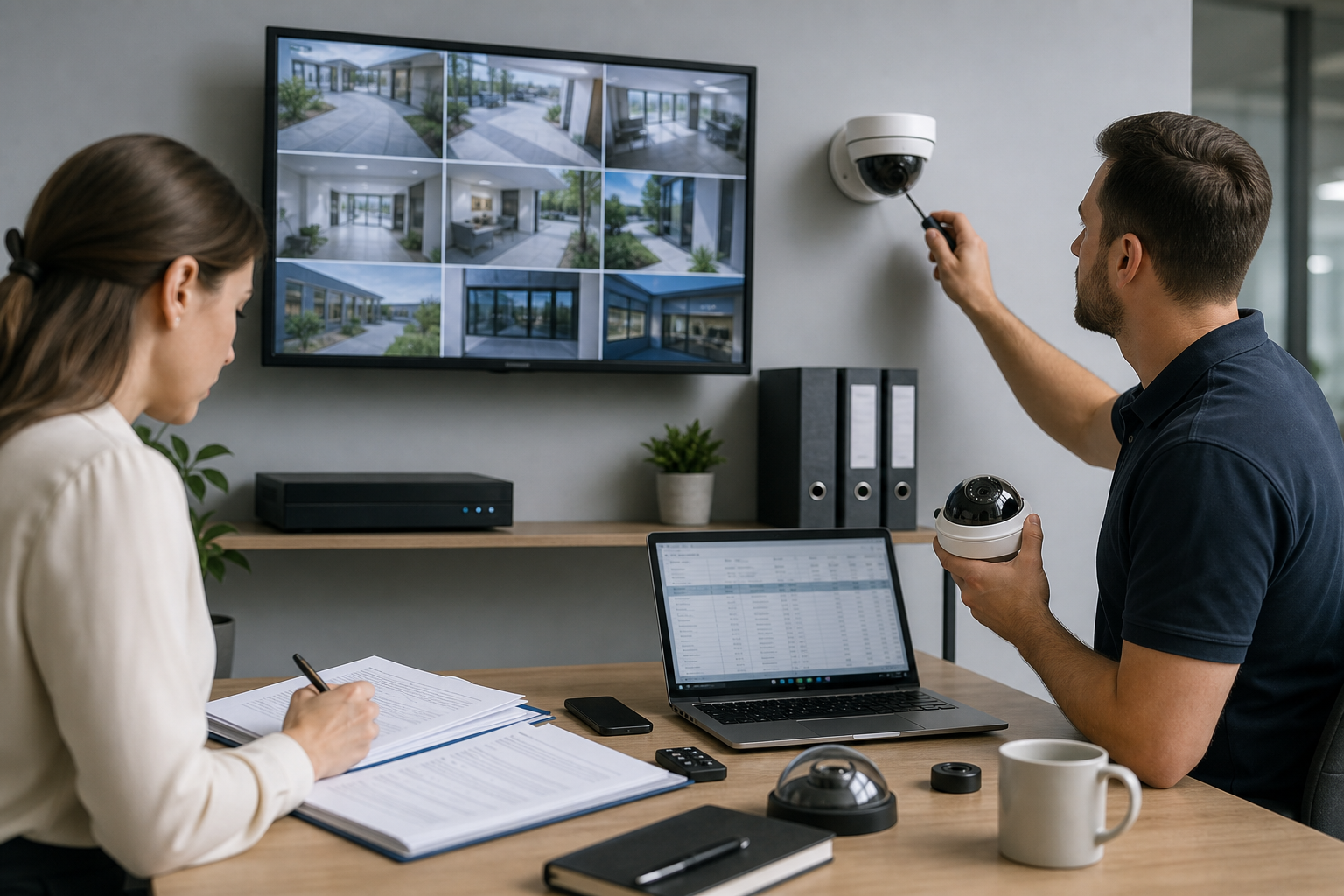 7. Documentation, maintenance, privacy and installer vetting — security camera installation